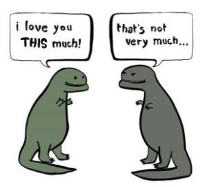 Not much love