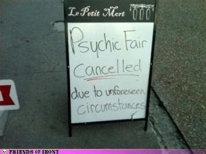 Unforeseen circumstances