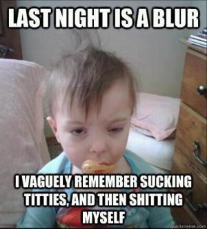 Last night