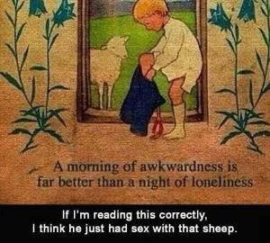Akward