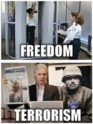 Freedom vs terrorism