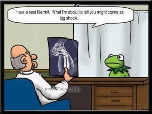 Kermit at the doctor