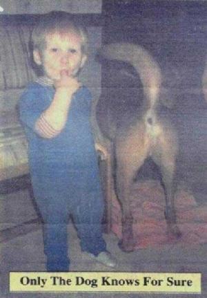 Only the dog knows for sure