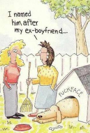 Ex-boyfriends name