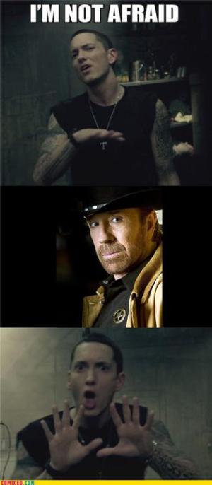 Not afraid?