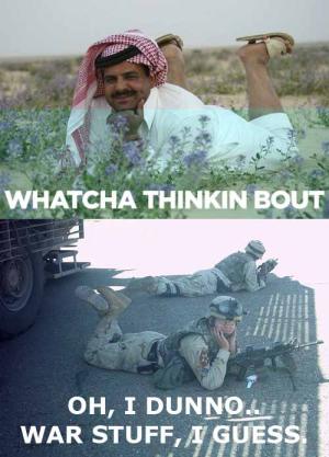 Whatcha thinkin about