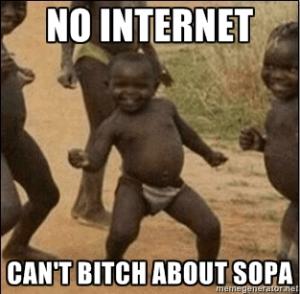 No Internet - No SOPA