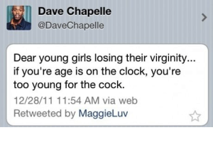 Too young for the cock