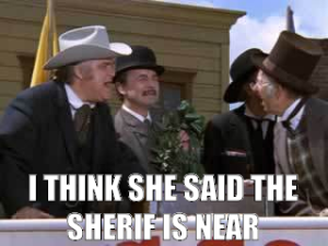 She said