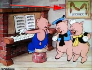 Three Little Happy Pigs