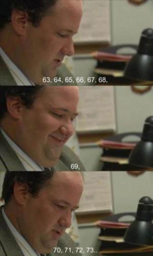 tihi, sixty nine...