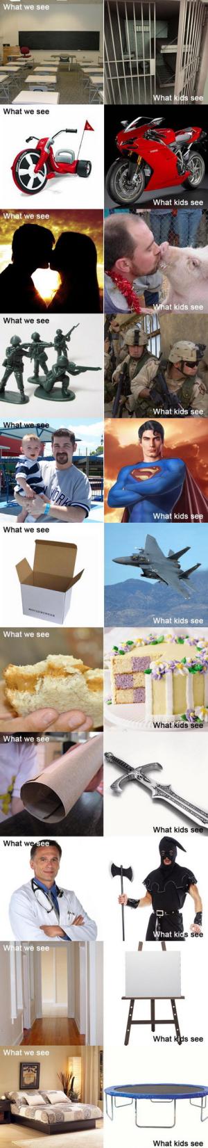 What kids see