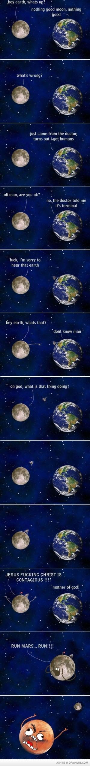 Hey Earth What's Up?
