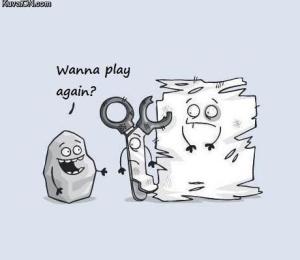 Rock, paper, scissors