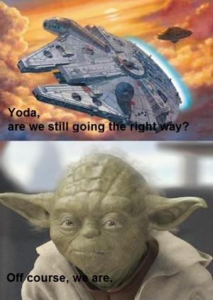 Off course