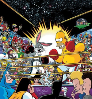 Cartoon arena
