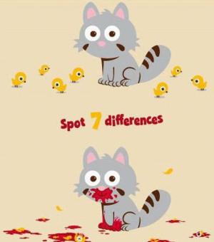 7 differences