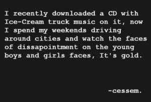 Ice-cream truck music