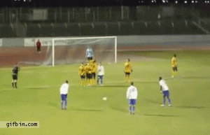Soccer Free Kick Fail