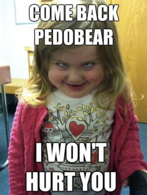 Come back Pedobear
