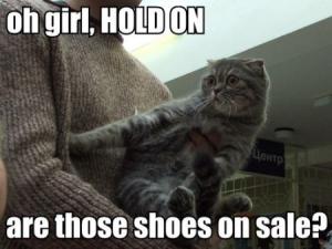 Shoes on sale?