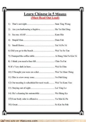 Learn chinese