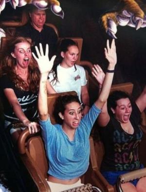 Enjoying the ride