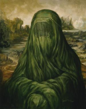 Islam version of Mona Lisa