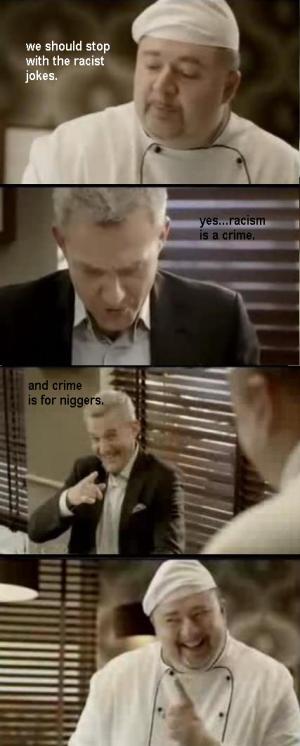 Racism is a crime