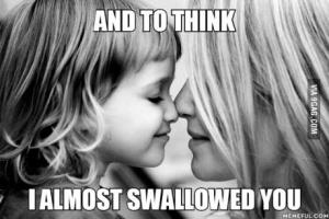 Almost swallowed