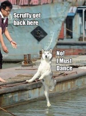 Must dance now