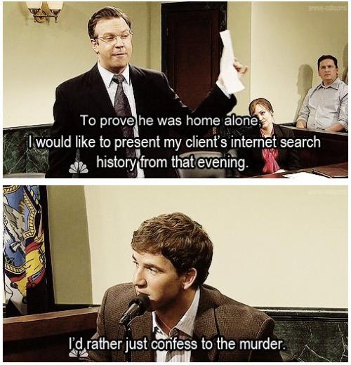 It's better to confess