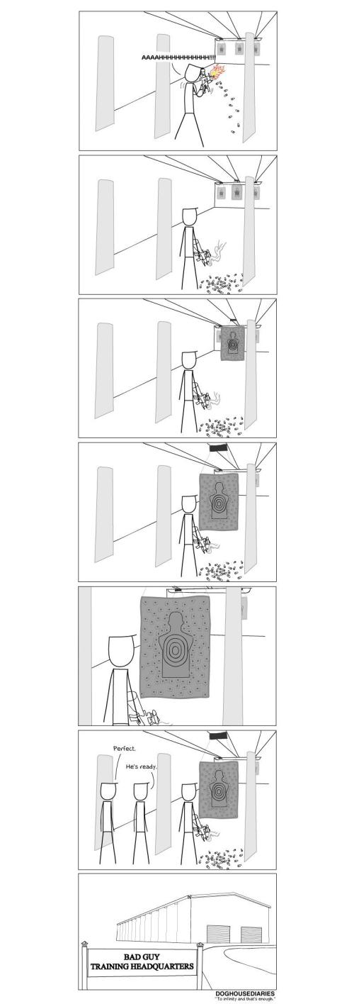 Bad guy training