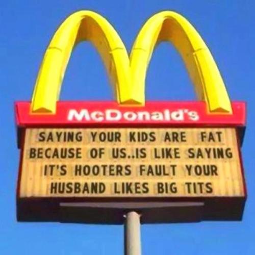 Fat because of McDonald's