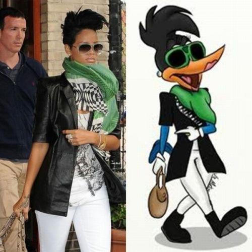 Inspired by a duck's fasion