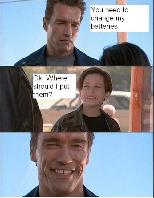 Change batteries