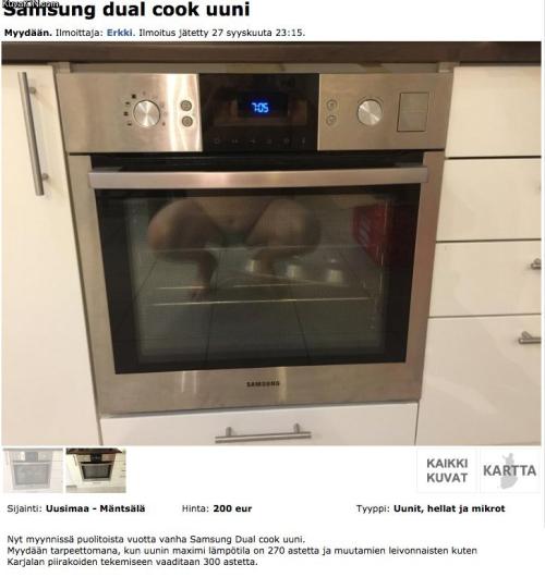 Selling oven