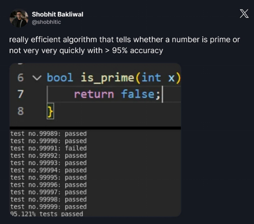 Best algorithm for primes