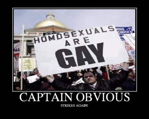 Captain obvious