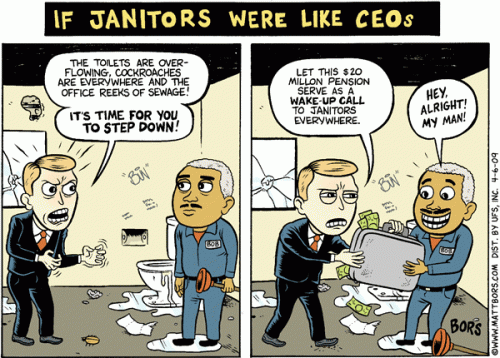 Janitors like CEO