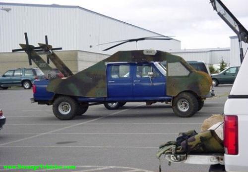 The stealth helicopter