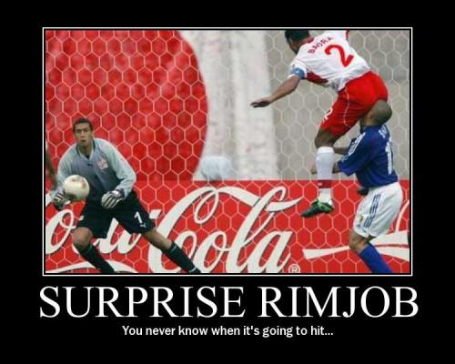Surprise Rimjob