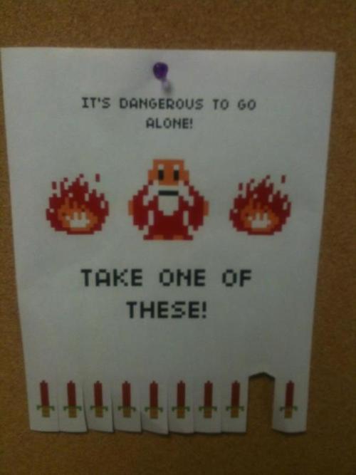 Take these weapons
