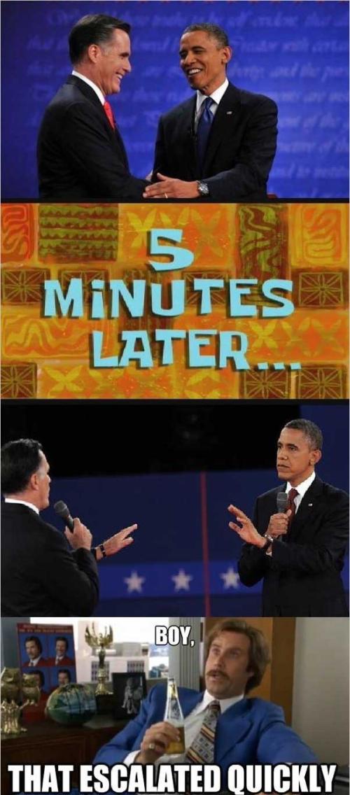 5 minutes later