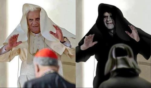 Pope and the dark side