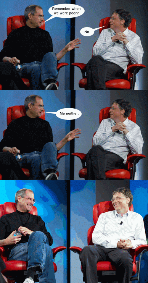 Gates and Jobs
