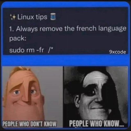 Sudo rm -rf