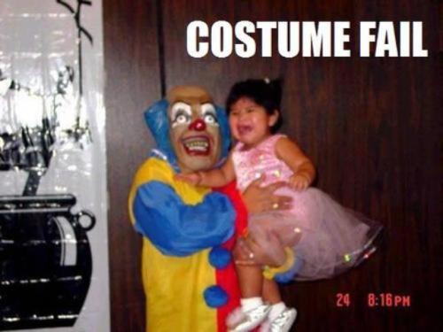 Costume fail