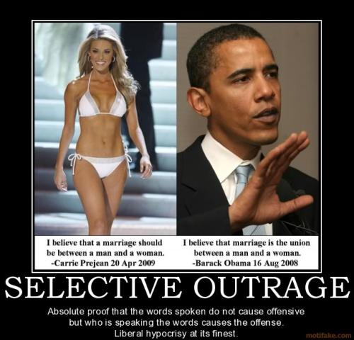 Selective Outrage!!!!