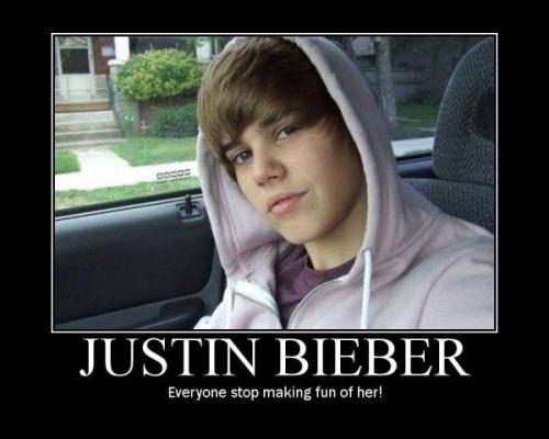 Stop making fun of her!